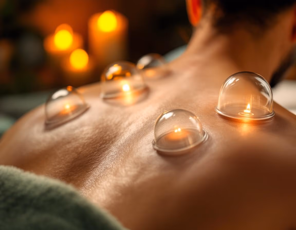 Cupping therapy treatment
