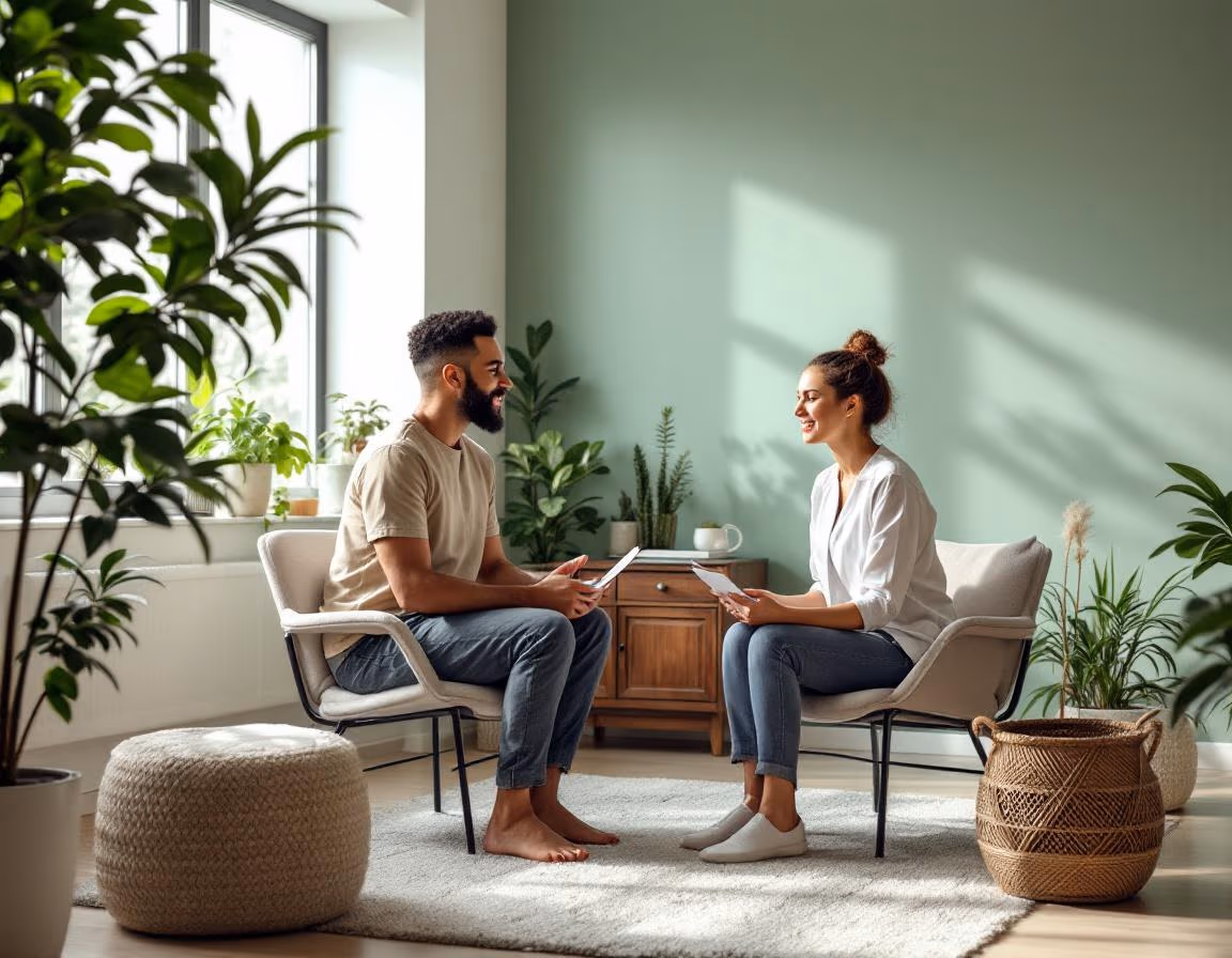 Wellness counseling session